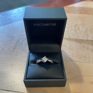 Silver Promise Ring, Size 10